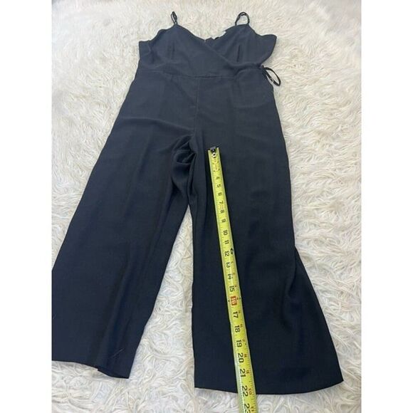 LOFT Womens Black Sleeveless Surplice V-Neck Jumpsuit Women’s Plus Size 18P - Picture 5 of 11